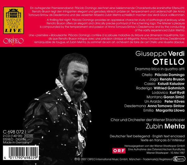 Verdi: OTELLO