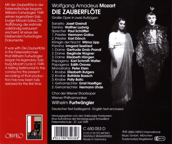 Mozart: DIE ZAUBERFLÖTE