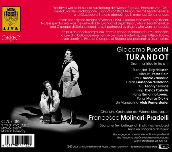 Puccini: TURANDOT