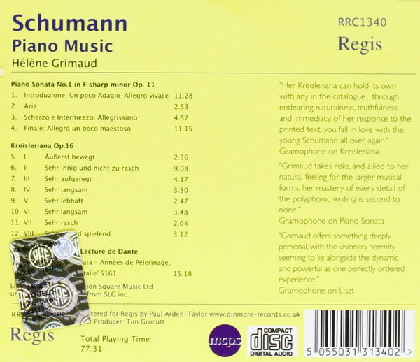 Schumann Piano Music