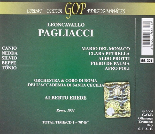 Leoncavallo: PAGLIACCI