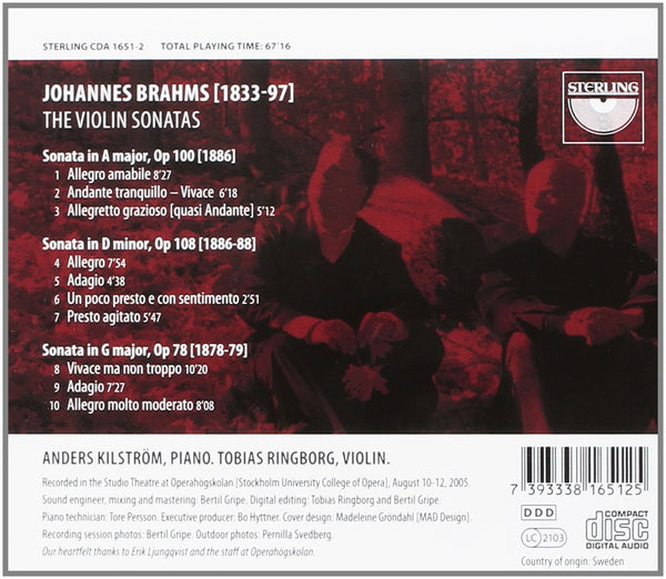 Brahms: The Violin Sonatas