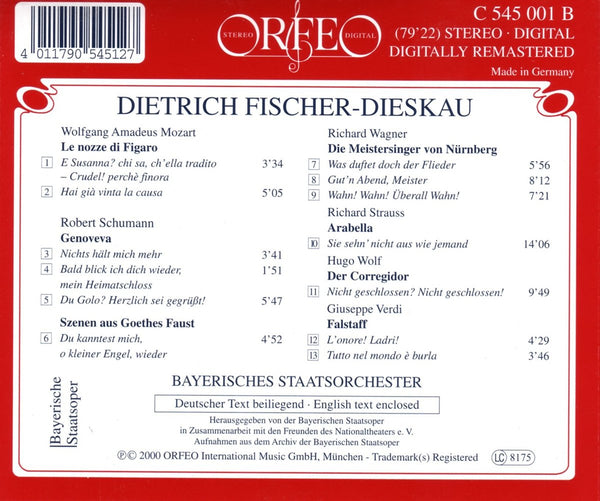 Dietrich Fischer-Dieskau - Opera Scenes 1976-1992