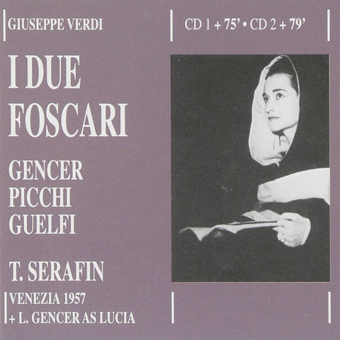 Verdi: I DUE FOSCARI