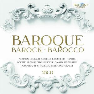 BAROQUE - Works by Albinoni, Vivaldi, Telemann, Bach, Couperin, Sammartini, Marcello, Handel, Purcell, Sammartini, Locatelli, Alessandro Scarlatti & Stradella - 25 CD set