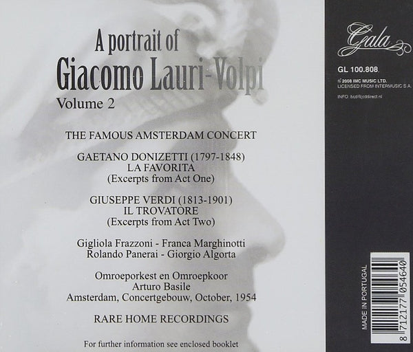 A Portrait of Giacomo Lauri-Volpi, vol. 2