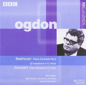 Beethoven: Piano Concerto No. 5. 32 Variations in C minor/ Schubert: Piano Sonata in C minor