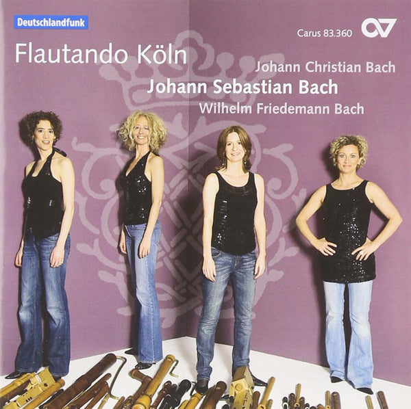 Music For Recorder Ensemble by the Bach Family