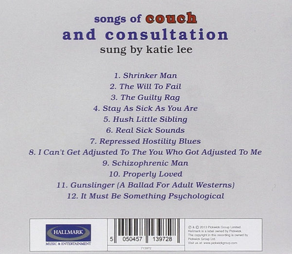 Katie Lee - Songs Of Couch And Consultation