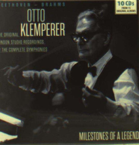 Otto Klemperer - Milestones of a Legend. The Original London Studio Recordings of the Complete Beethoven & Brahms Symphonies.