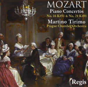 Mozart: Piano Concertos No. 16 , KV451 & No. 24, KV491