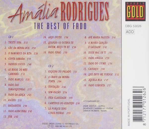 Amalia Rodriguez - The Best of Fado