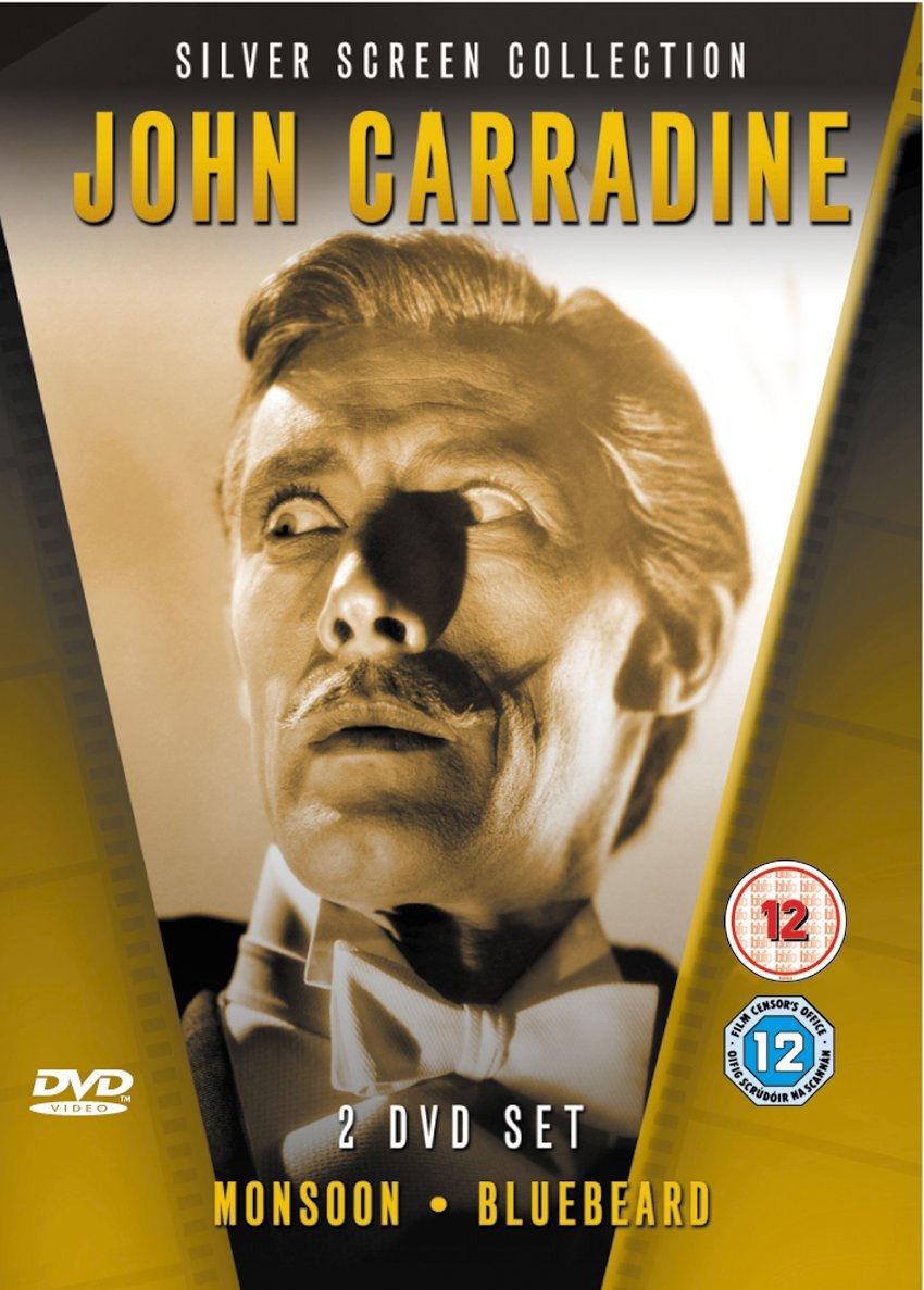 JOHN CARRADINE - 2 DVD Set: Monsoon & Bluebeard