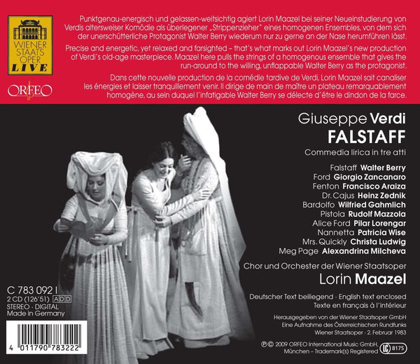 Verdi: FALSTAFF