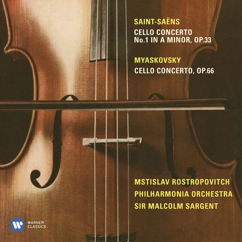 Miaskovsky: Cello Concerto/ Saint-Saëns: Cello Concerto No. 1