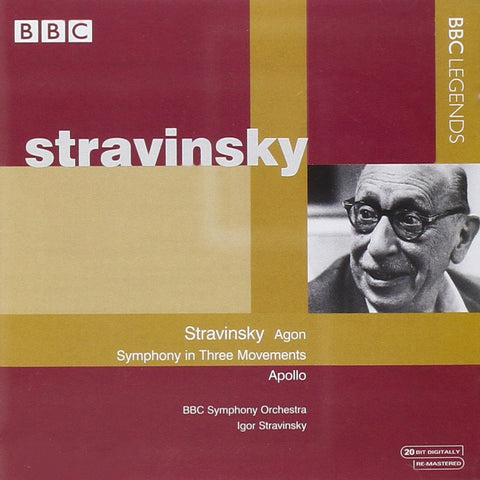 Stravinsky: Agon. Symphony in Three Movements. Apollo. L'Oiseau de feu.