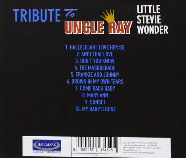 Little Stevie Wonder - Tribute to Uncle Ray