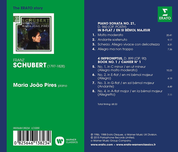 Schubert: Impromptus D. 899. Piano Sonata No.21 D.960