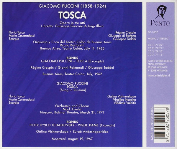 Puccini: TOSCA & Puccini: TOSCA (in Russian)