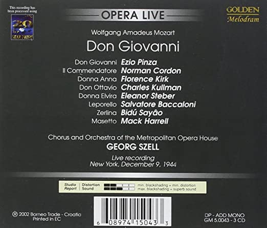 Mozart: DON GIOVANNI