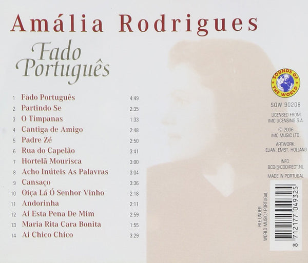 Fado Portugues - Amalia Rodrigues