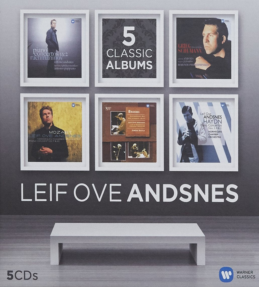 Leif Ove Andsnes - 5 Classic Albums (5CDs)