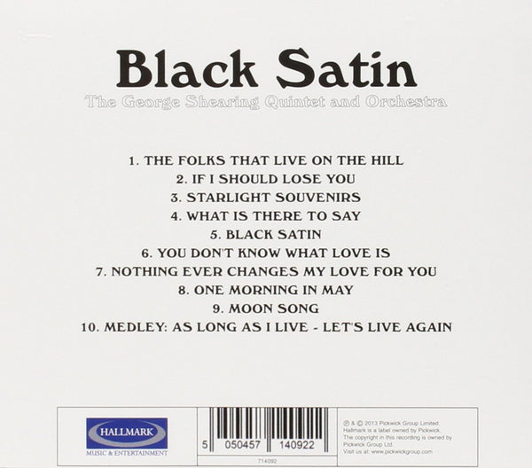 George Shearing Black Satin