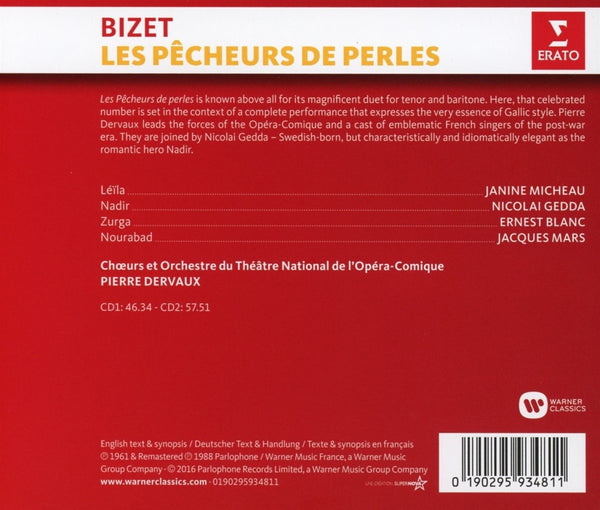 Bizet: LES PECHEURS DE PERLES