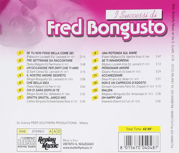 Fred Bongusto - l Nostro Amore Segreto