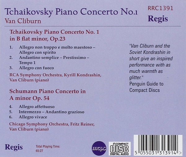 Tchaikovsky & Schumann Piano Concertos