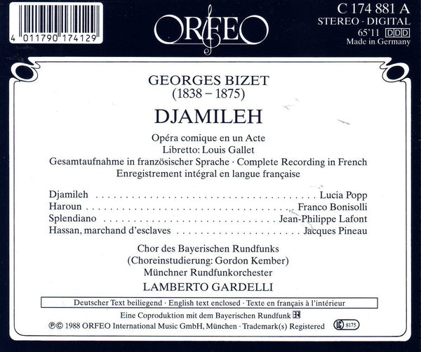 Bizet: DJAMILEH