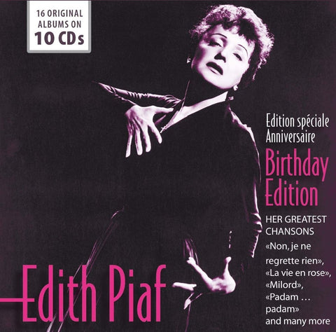 Edith Piaf - Her Greatest Songs on 16 Original Albums