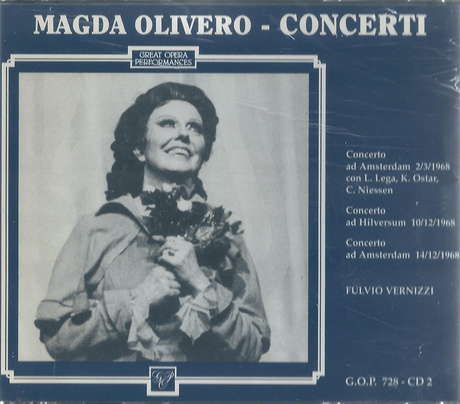 Magda Olivero in Concert in the Netherlands 1968