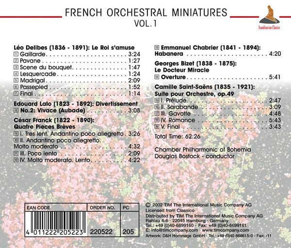 French Orchestral Miniatures, vol. 1