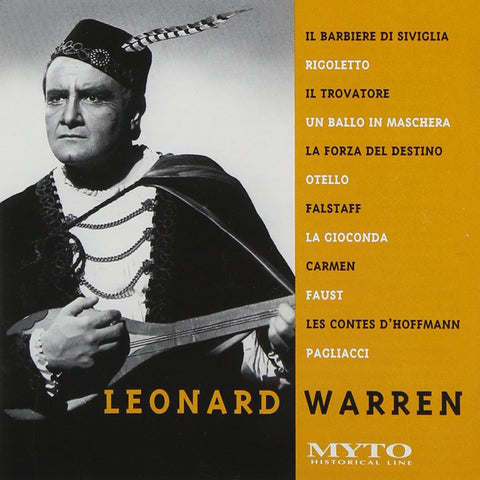 Leonard Warren Recital