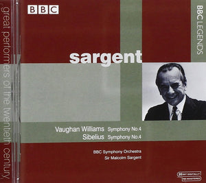 Vaughan Williams: Symphony No. 4 / Sibelius: Symphony No. 4