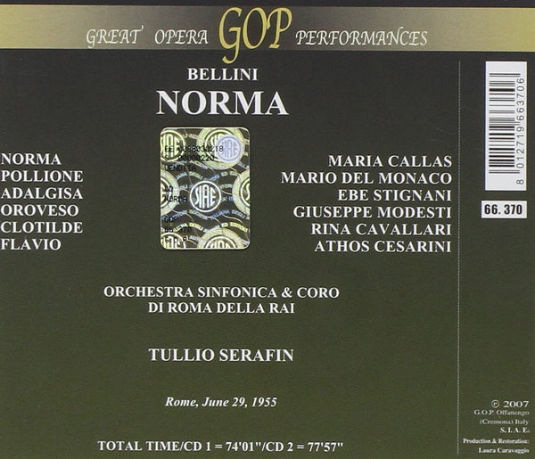 Bellini: NORMA