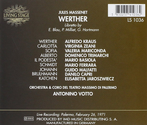 Massenet: WERTHER