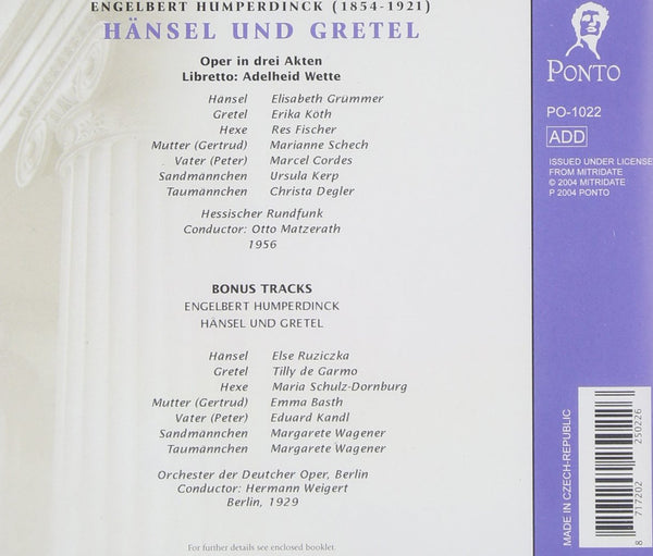 Humperdinck: HÄNSEL & GRETEL