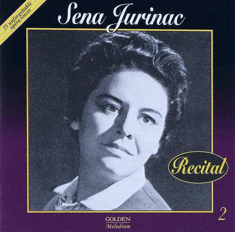 Sena Jurinac in Recital - Mozart,Offenbach, Tchaikovsky, Smetana, Massenet, Verdi, Puccini