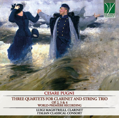 Cesare Pugni (1802-1870): Three Quartets for Clarinet and String Trio