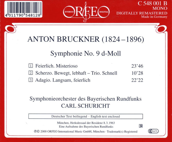 Bruckner: Symphony No. 9