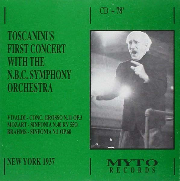 Toscanini's First Concert with the NBC Orchestra