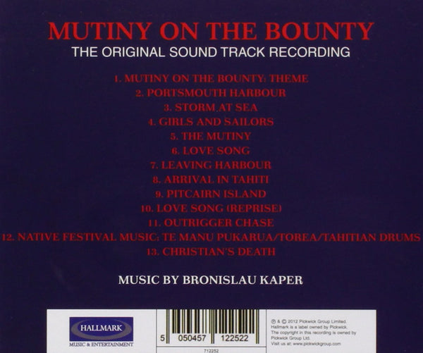 Mutiny On The Bounty - Original Soundtrack