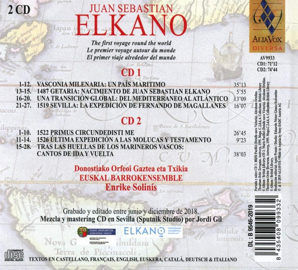 Juan Sebastian Elkano - The First Voyage Around The World