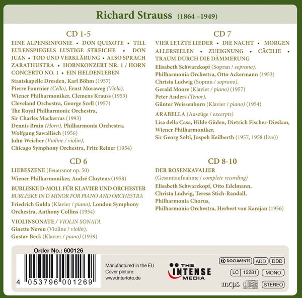 Richard Strauss: Anniversary Edition