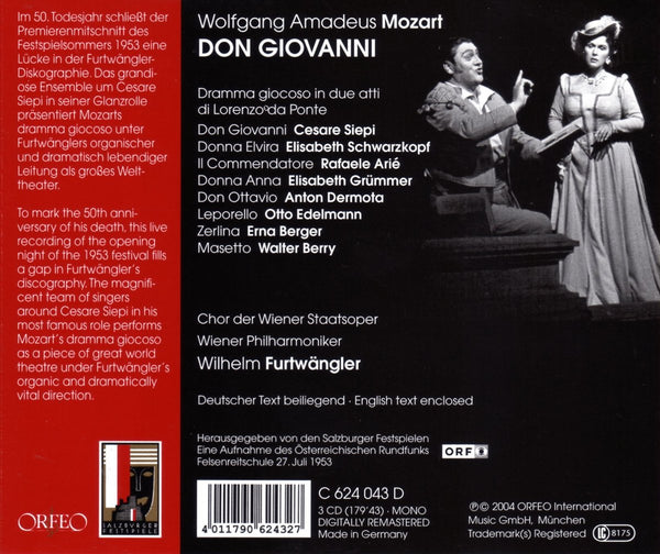 Mozart: DON GIOVANNI