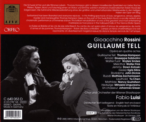 Rossini: GUILLAUME TELL