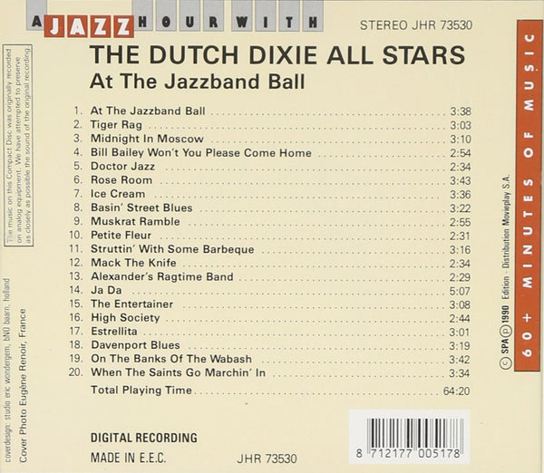 Dutch Dixie - At The Jazzban Ball