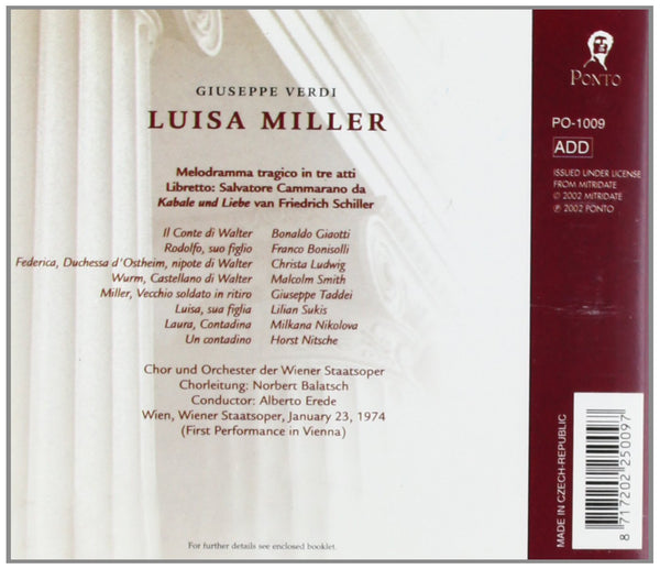 Verdi: LUISA MILLER